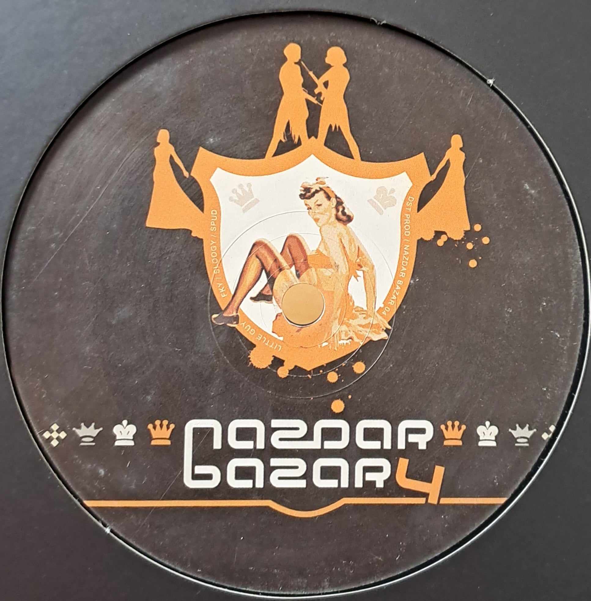 Nazdar Bazar 04 - vinyle freetekno